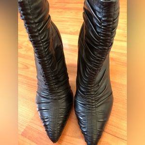 Sigerson Morrison Leather Ankle Boots Size 7 1/2